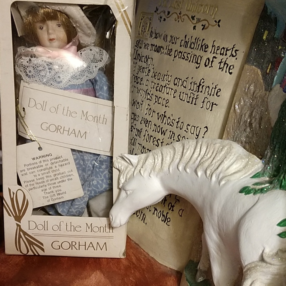 Gorham porcelain doll of the month 1983